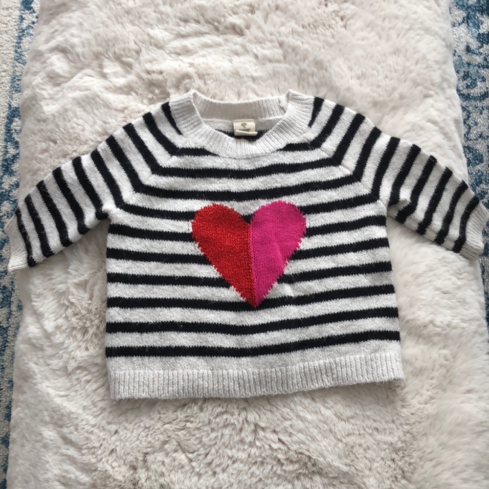 Tucker & Tate 0-3 mos. heart sweater